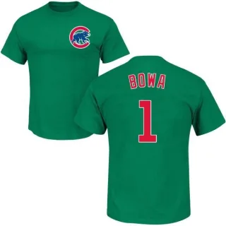 Men's Chicago Cubs Larry Bowa Green St. Patrick's Day Roster T-Shirt