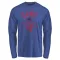 Men's Chicago Cubs Luke Little Royal Base Runner Long Sleeve T-Shirt