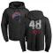 Men's Chicago Cubs Matthew Boyd Black Branded Midnight Mascot Pullover Hoodie -