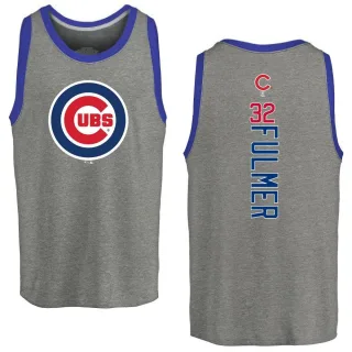 Men's Chicago Cubs Michael Fulmer Ash Backer Tank Top