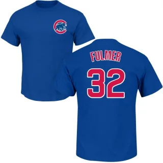 Men's Chicago Cubs Michael Fulmer Royal Roster T-Shirt