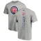 Men's Chicago Cubs Michael Hermosillo Ash Backer T-Shirt