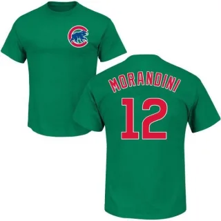 Men's Chicago Cubs Mickey Morandini Green St. Patrick's Day Roster T-Shirt