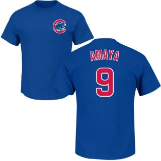 Men's Chicago Cubs Miguel Amaya Royal Roster T-Shirt