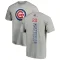 Men's Chicago Cubs Miles Mastrobuoni Ash Backer T-Shirt