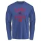 Men's Chicago Cubs Munenori Kawasaki Royal Base Runner Long Sleeve T-Shirt