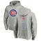 Men's Chicago Cubs Owen Caissie Ash Backer Pullover Hoodie