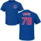 Men's Chicago Cubs Owen Caissie Royal Roster T-Shirt