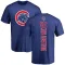 Men's Chicago Cubs Pete Crow-Armstrong Royal Backer T-Shirt