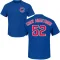 Men's Chicago Cubs Pete Crow-Armstrong Royal Roster T-Shirt