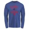 Men's Chicago Cubs P.J. Higgins Royal Base Runner Long Sleeve T-Shirt