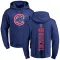 Men's Chicago Cubs Rick Reuschel Royal Backer Pullover Hoodie