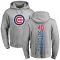 Men's Chicago Cubs Rick Sutcliffe Ash Backer Pullover Hoodie