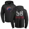 Men's Chicago Cubs Rob Zastryzny Black Branded Midnight Mascot Pullover Hoodie -