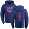 Men's Chicago Cubs Rod Beck Royal Backer Pullover Hoodie