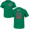 Men's Chicago Cubs Ron Cey Green St. Patrick's Day Roster T-Shirt