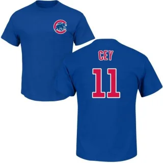 Men's Chicago Cubs Ron Cey Royal Roster T-Shirt