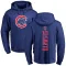 Men's Chicago Cubs Ron Santo Royal Backer Pullover Hoodie