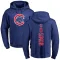 Men's Chicago Cubs Ronny Oliver Simon Olive Royal Backer Pullover Hoodie