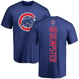 Men's Chicago Cubs Ryan Dempster Royal Backer T-Shirt