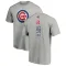 Men's Chicago Cubs Sammy Sosa Ash Backer T-Shirt