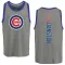 Men's Chicago Cubs Shawon Dunston Ash Backer Tank Top