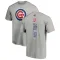 Men's Chicago Cubs Vidal Brujan Ash Backer T-Shirt