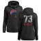 Women's Chicago Cubs Adbert Alzolay Black Branded Midnight Mascot Pullover Hoodie -