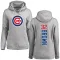 Women's Chicago Cubs Ben Brown Brown Ash Backer Pullover Hoodie