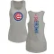 Women's Chicago Cubs Ben Brown Brown Backer Tank Top Ash