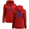 Women's Chicago Cubs Ben Brown Red Branded RBI Pullover Hoodie -