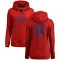 Women's Chicago Cubs Benjamin Cowles Red Branded RBI Pullover Hoodie -