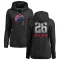 Women's Chicago Cubs Billy Williams Black Branded Midnight Mascot Pullover Hoodie -