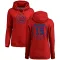 Women's Chicago Cubs Brandon Morrow Red Branded RBI Pullover Hoodie -