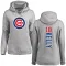 Women's Chicago Cubs Carson Kelly Ash Backer Pullover Hoodie