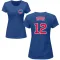 Women's Chicago Cubs Codi Heuer Royal Roster T-Shirt