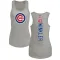 Women's Chicago Cubs Dan Winkler Ash Backer Tank Top