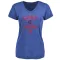 Women's Chicago Cubs Dave Kingman Royal Base Runner T-Shirt