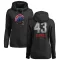 Women's Chicago Cubs Esteban Quiroz Black Branded Midnight Mascot Pullover Hoodie -