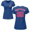 Women's Chicago Cubs Julian Merryweather Royal Roster T-Shirt