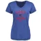 Women's Chicago Cubs Keegan Thompson Royal Base Runner T-Shirt