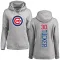 Women's Chicago Cubs Kyle Tucker Ash Backer Pullover Hoodie