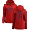 Women's Chicago Cubs Larry Bowa Red Branded RBI Pullover Hoodie -