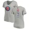 Women's Chicago Cubs Luke Little Ash Backer Slim Fit T-Shirt