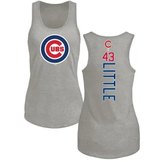 Women's Chicago Cubs Luke Little Ash Backer Tank Top