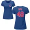 Women's Chicago Cubs Matthew Boyd Royal Roster T-Shirt