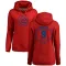 Women's Chicago Cubs Miguel Amaya Red Branded RBI Pullover Hoodie -