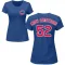 Women's Chicago Cubs Pete Crow-Armstrong Royal Roster T-Shirt