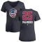 Women's Chicago Cubs Rafael Palmeiro Navy Name and Number Banner Wave V-Neck T-Shirt