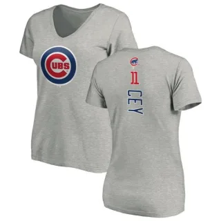 Women's Chicago Cubs Ron Cey Ash Backer Slim Fit T-Shirt